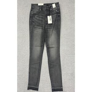 Judy Blue Women's Grey High Waist Skinny Fit Jeans Size 0 NWT #66087